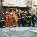 Taoyuan City Fire Taiwan Nov 17,2015